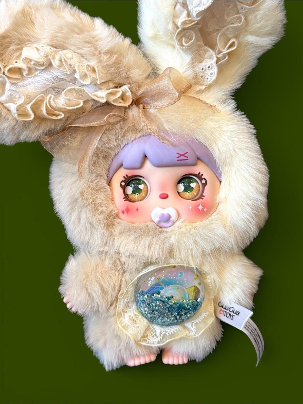 GuaGua Toys Sugar Rabbit Magic Secret Realm Plush Pendant Cookie Bunny - Picture 3 of 17